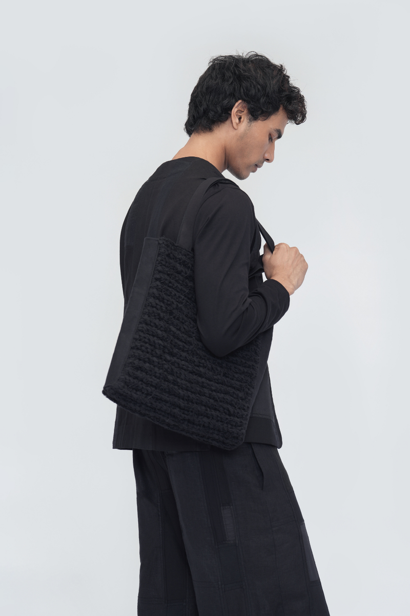 Dadpa Tote by Turn Black in black color for women in Singapore