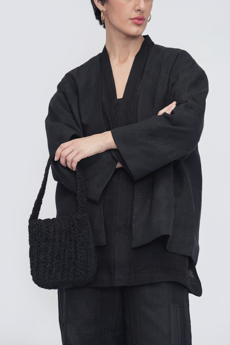 Drokpa Mini by Turn Black in black color for women in Singapore