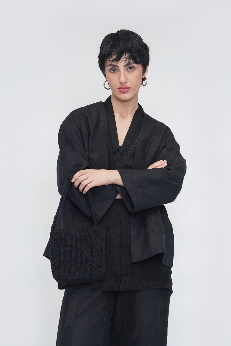 Drokpa Mini by Turn Black in black color for women in Singapore