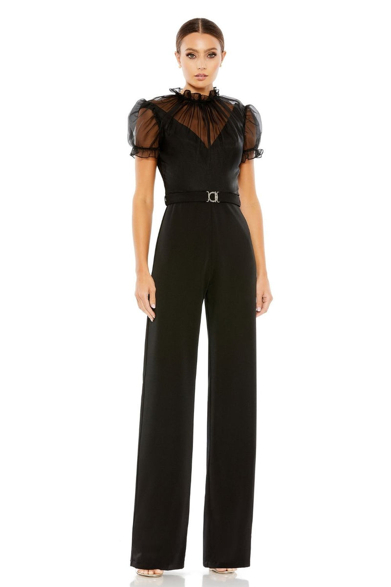 MD-26621 Jumpsuit-Black by Mac Duggal in black color for women in Singapore