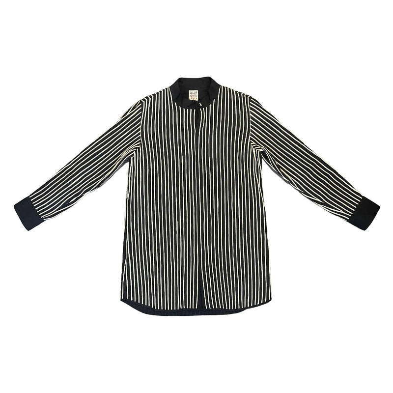 Unisex Fedora Shirt cotton by Ka-Sha in black color for women in Singapore