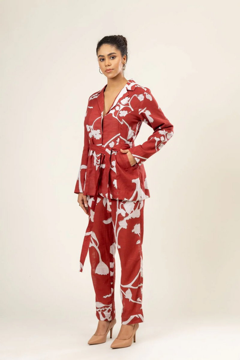 SYBIL PRINTED JACKET by Doodlage for women in Singapore