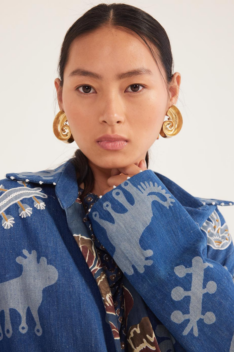 Iris Reversible Jacket silk by JodiLife for women in Singapore