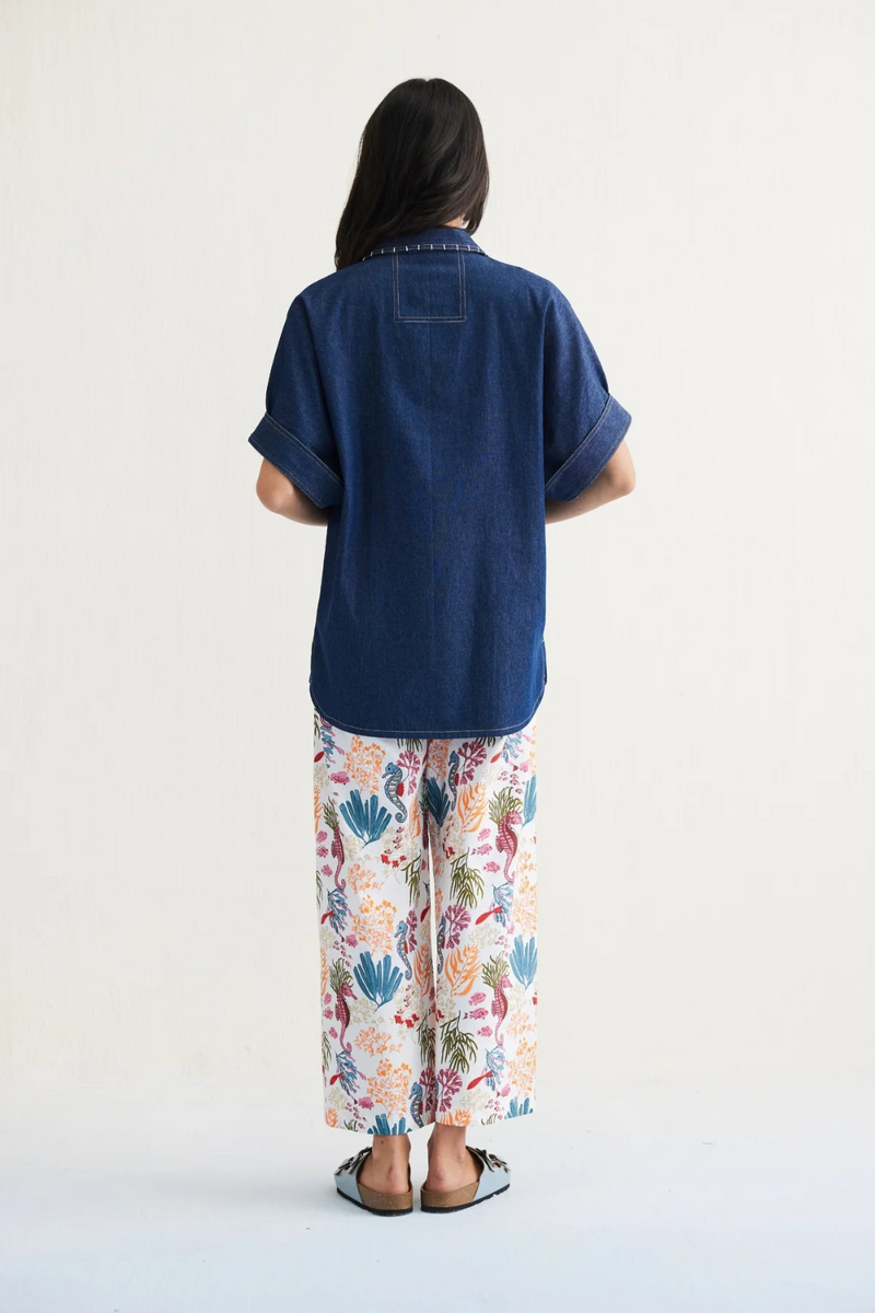 Ocean Morning Sustainable Denim Shirt