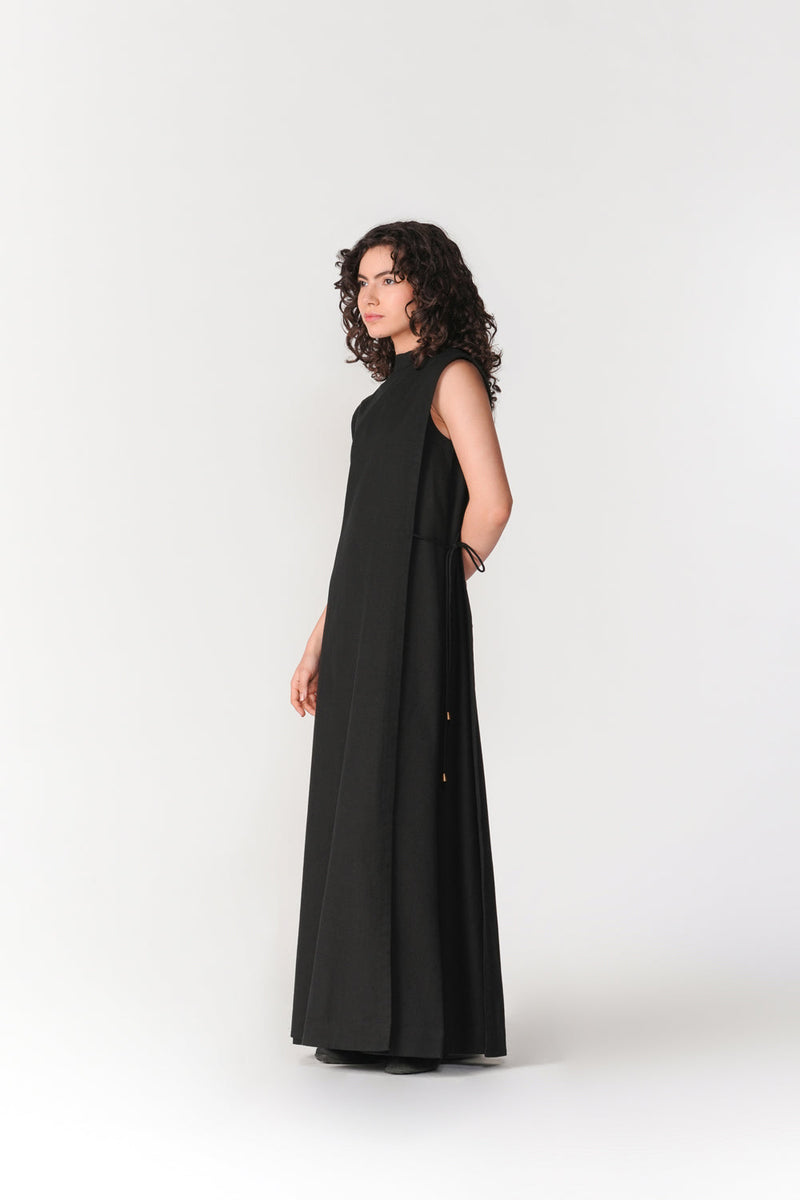 Layered Dress dress by Turn Black in black for women in Singapore