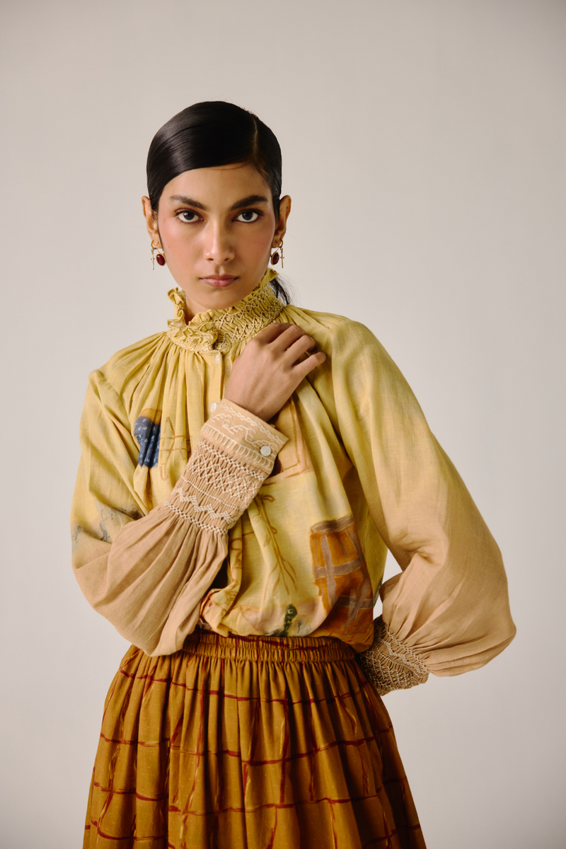 Farmer Top - Fisherman cotton by CORD for women in Singapore