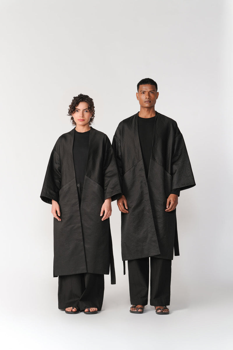 Naro Jacket jacket/overlay by Turn Black in black for women in Singapore