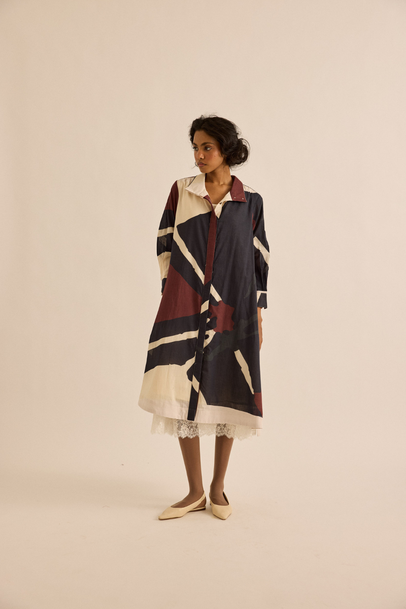 Earthbound Dress mul dress by Khara Kapas in multicolor for women in Singapore