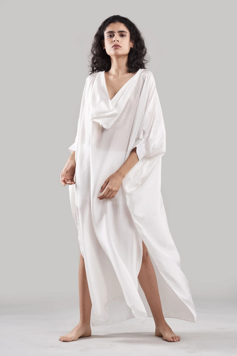 Lavi Kaftan silk Buy Lavi Kaftan from C&W | Tunics And Kaftan for Women by Ituvana in black color for women in Singapore