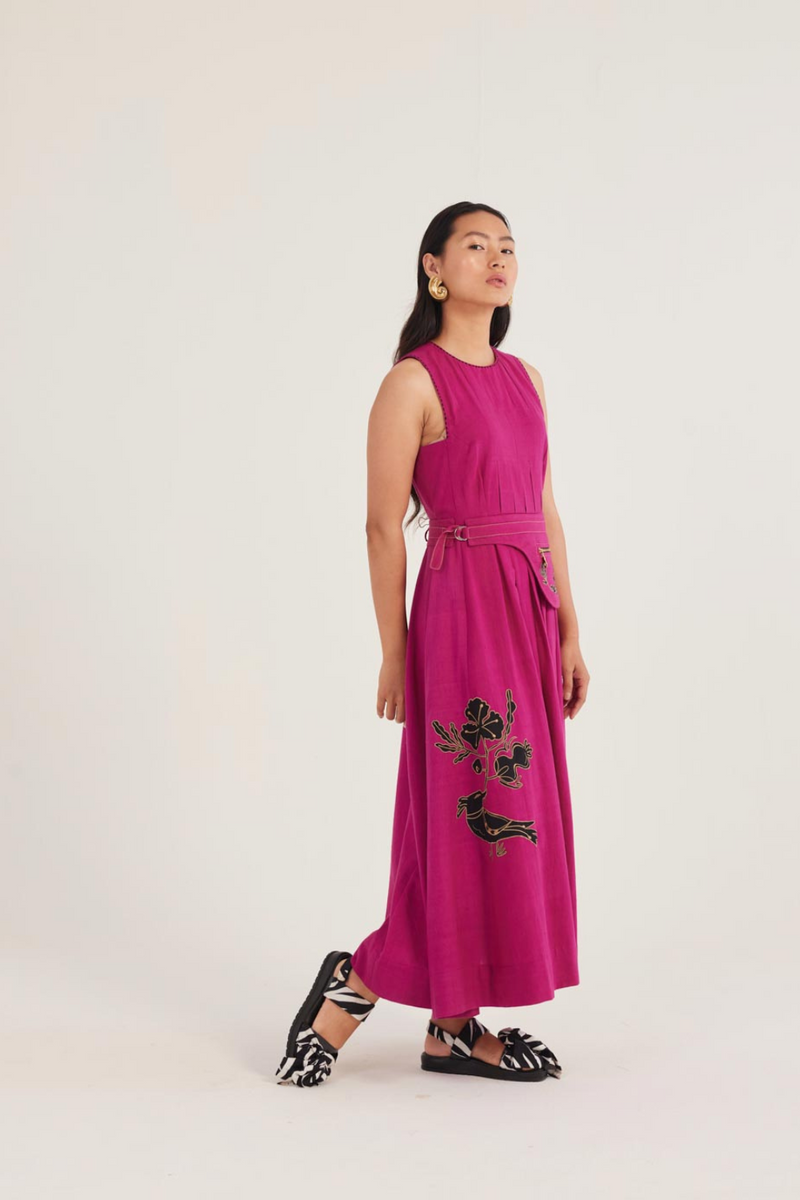 Tai Handloom Day Dress cotton by JodiLife for women in Singapore