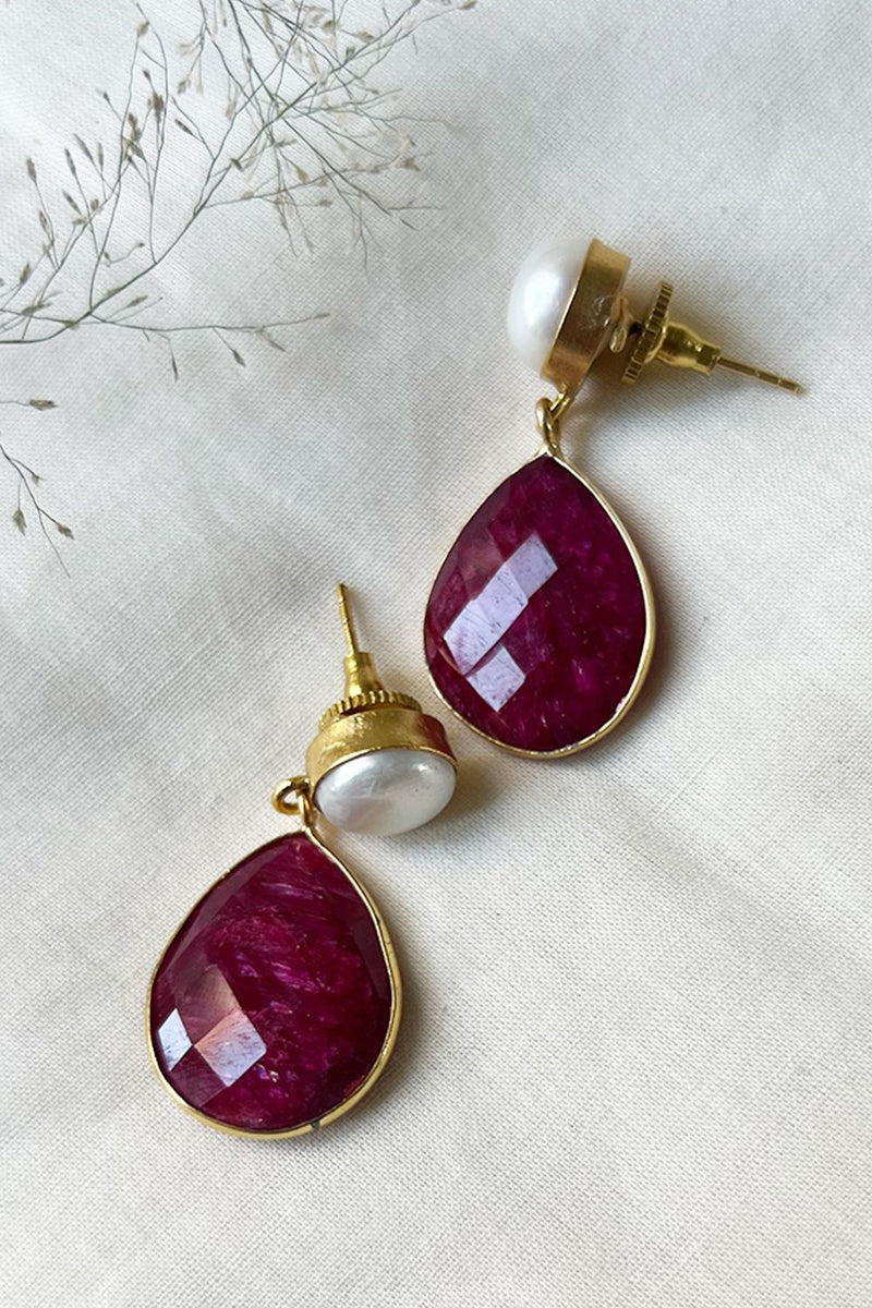 CERISE EARRING by Khara Kapas Jewellery for women in Singapore