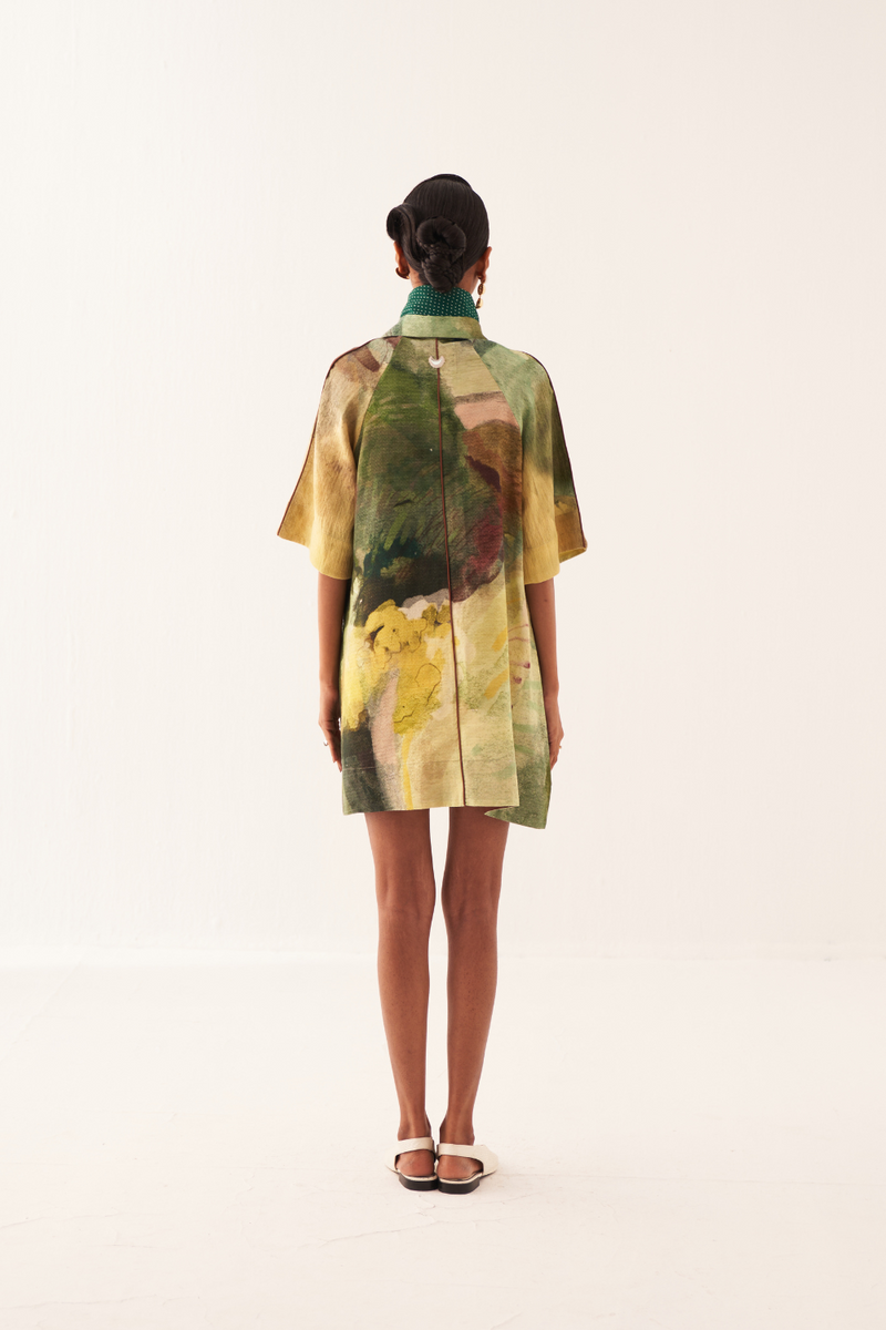 Meadows Shirt Aline Dress - Size M/L & XL/XXL