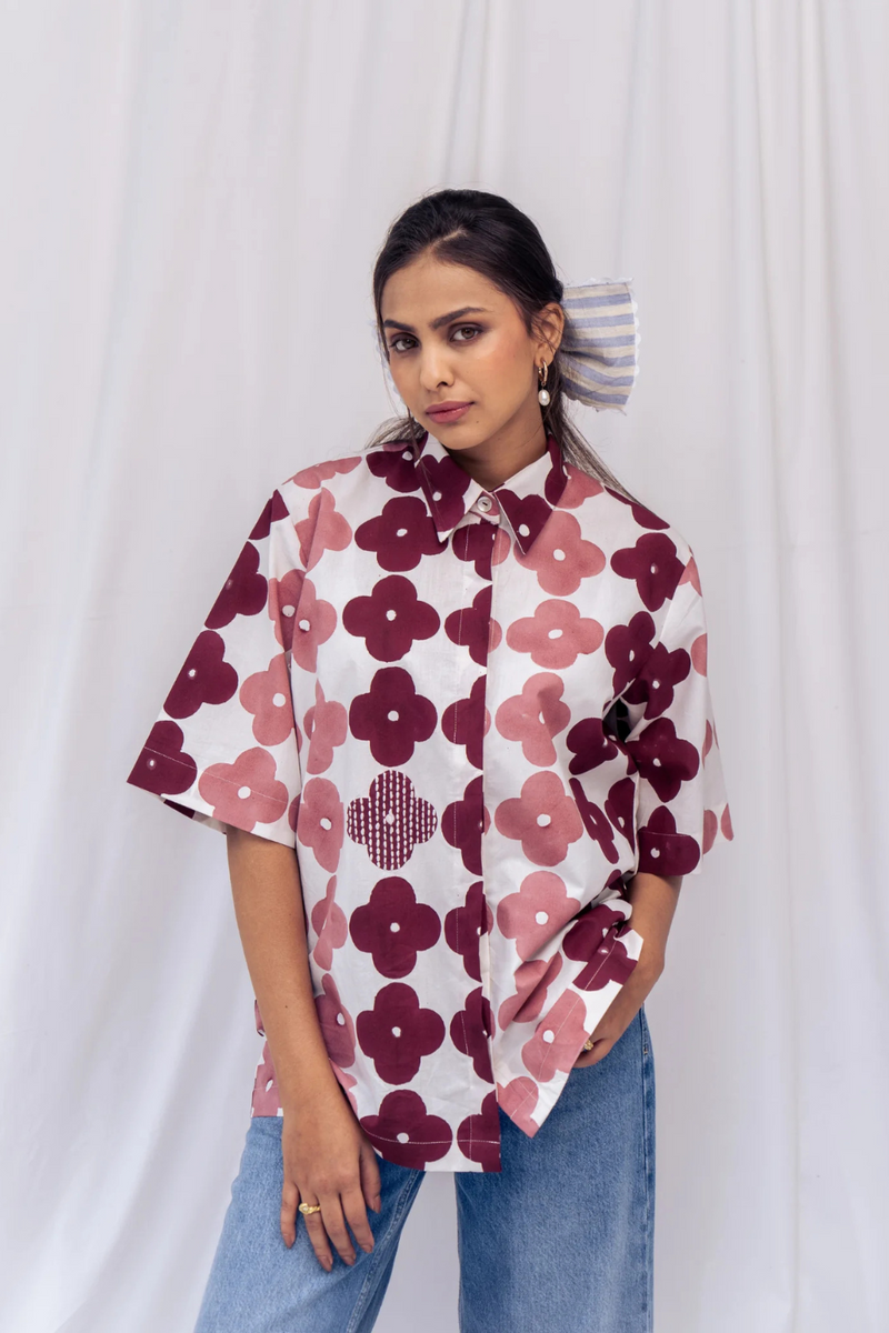 Okapi Shirt poplin by JodiLife for women in Singapore