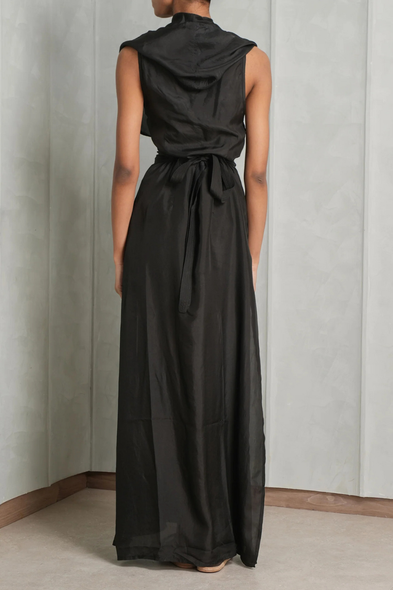 Kamya Hooded Wrap Dress silk Buy Kamya Hooded Wrap Dress from C&W | Dresses for Women by Ituvana for women in Singapore