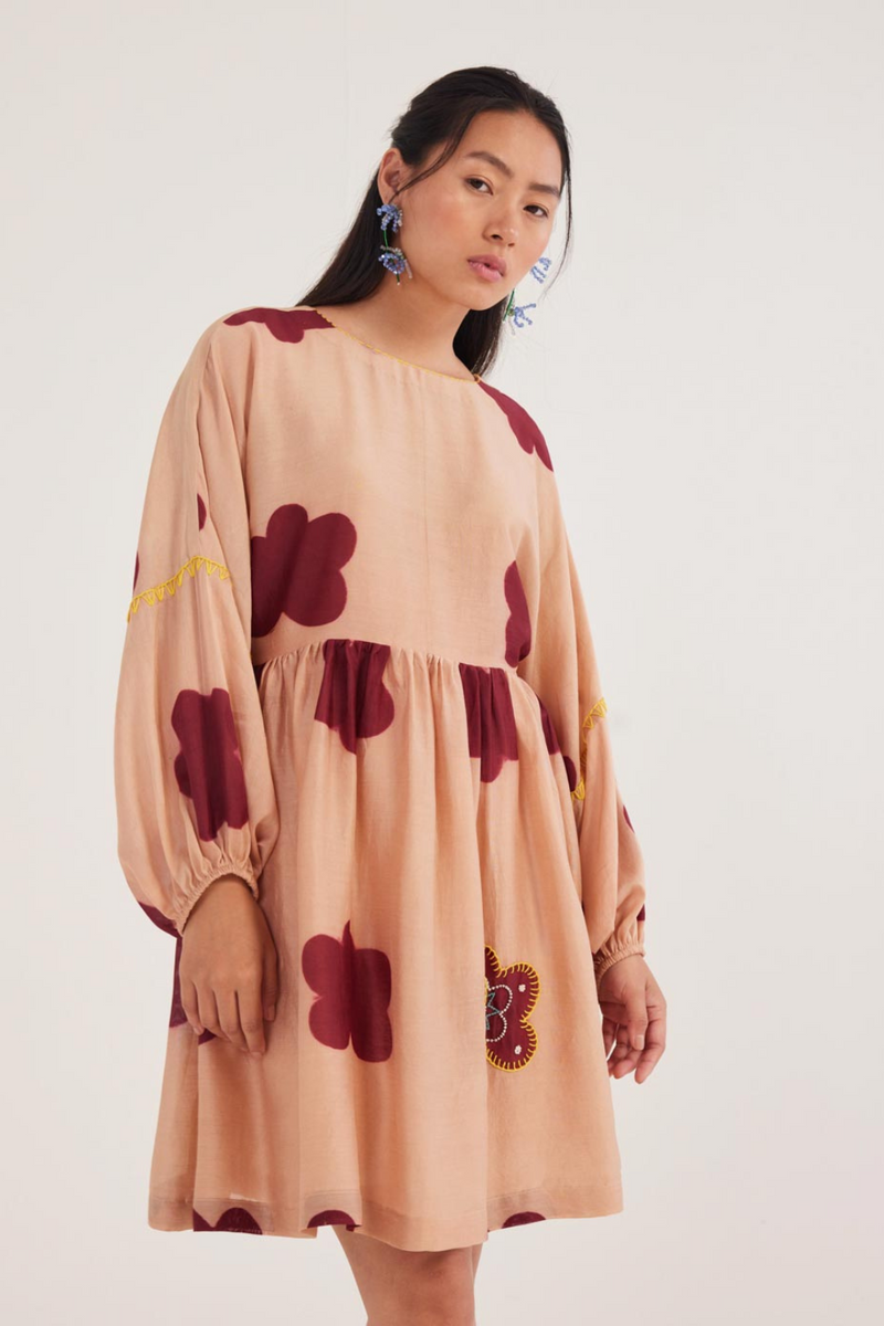 Nama Short Dress chanderi by JodiLife for women in Singapore