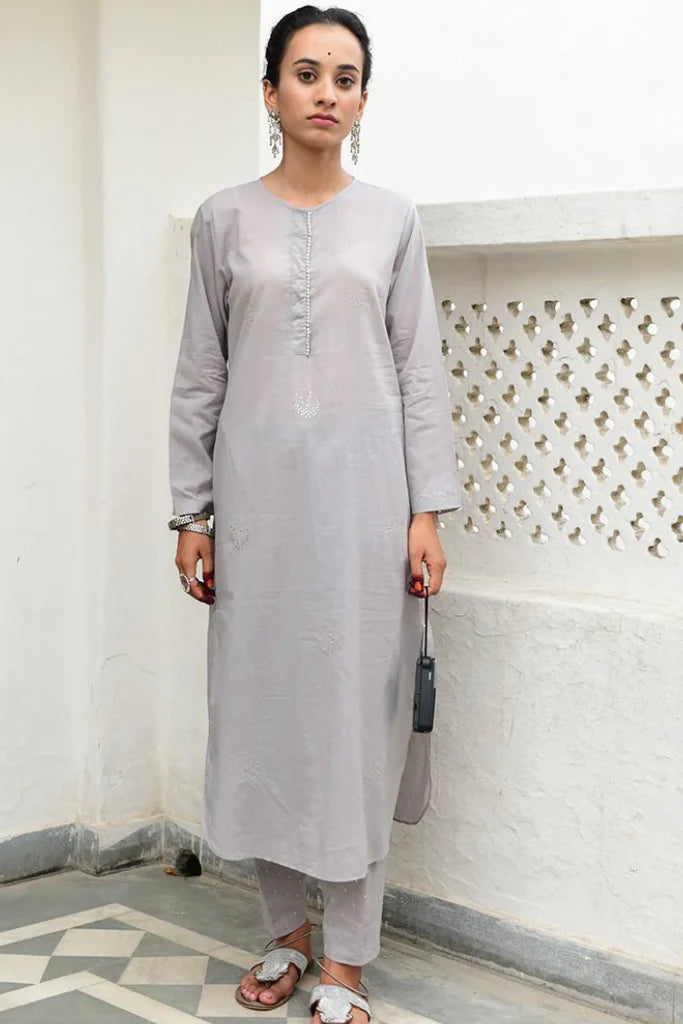 BAADLI CHAAND KURTA SET by TOKREE for women in Singapore