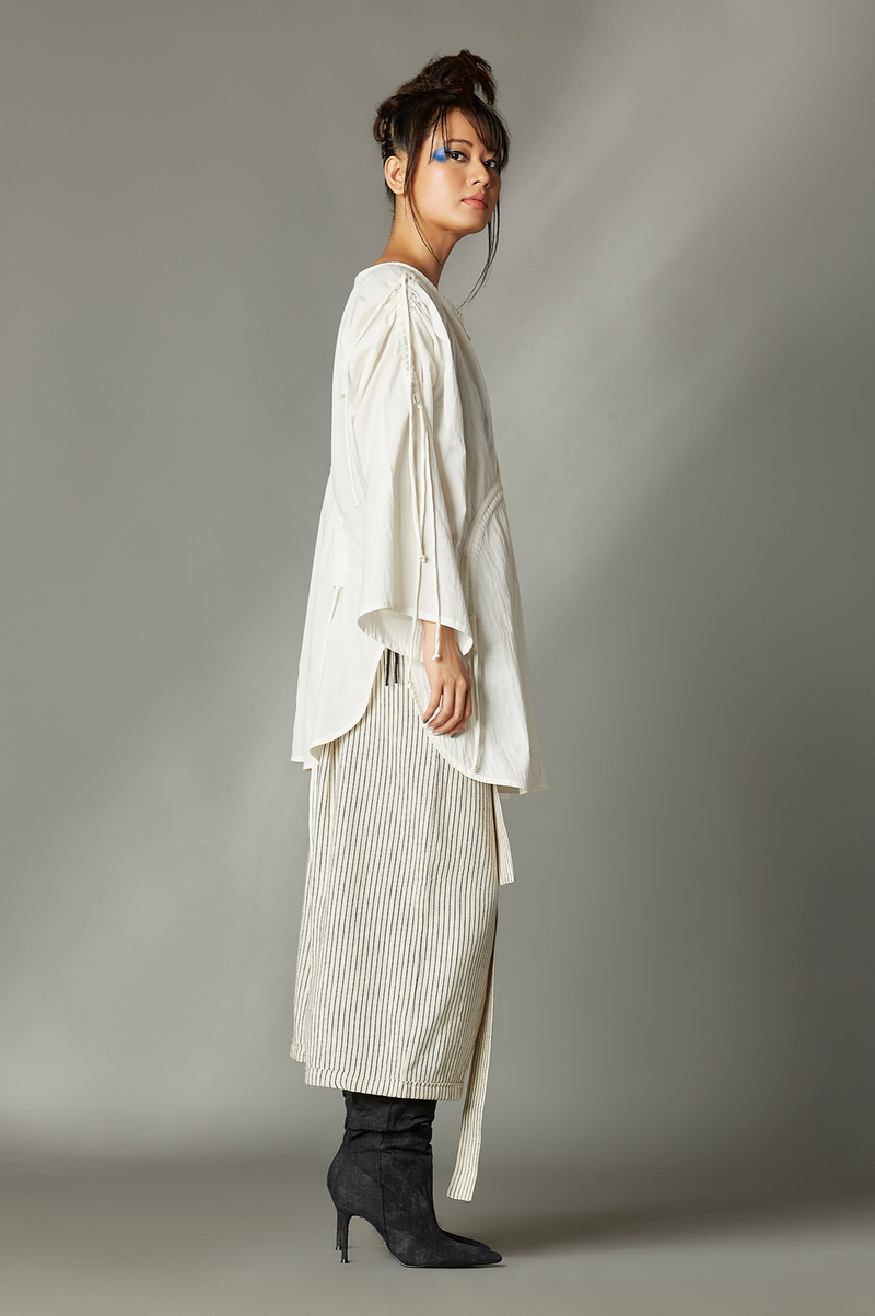Felix in White cotton by Chola in white color for women in Singapore