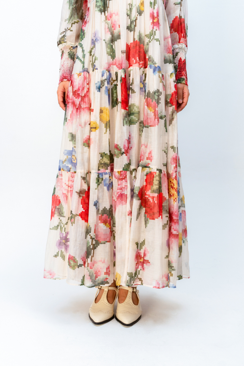 PINK SILENCE DRESS mul dress by Ode to Odd in multi for women in Singapore