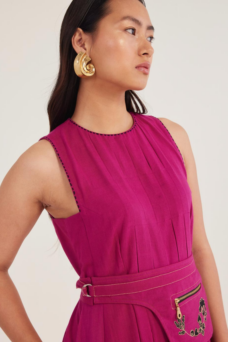 Tai Handloom Day Dress cotton by JodiLife for women in Singapore