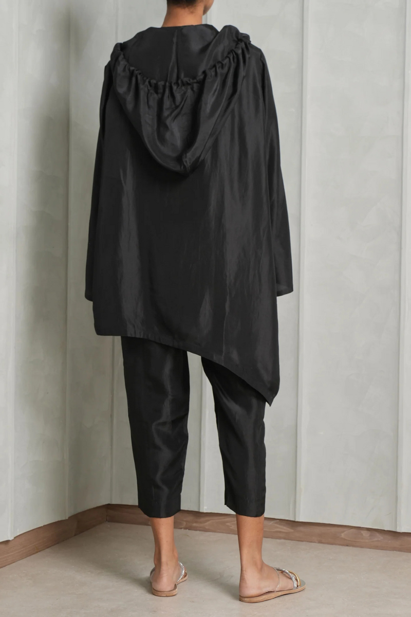 INDRANI HOODED SET silk Buy INDRANI HOODED SET from C&W | Co-Ord Sets for Women by Ituvana for women in Singapore