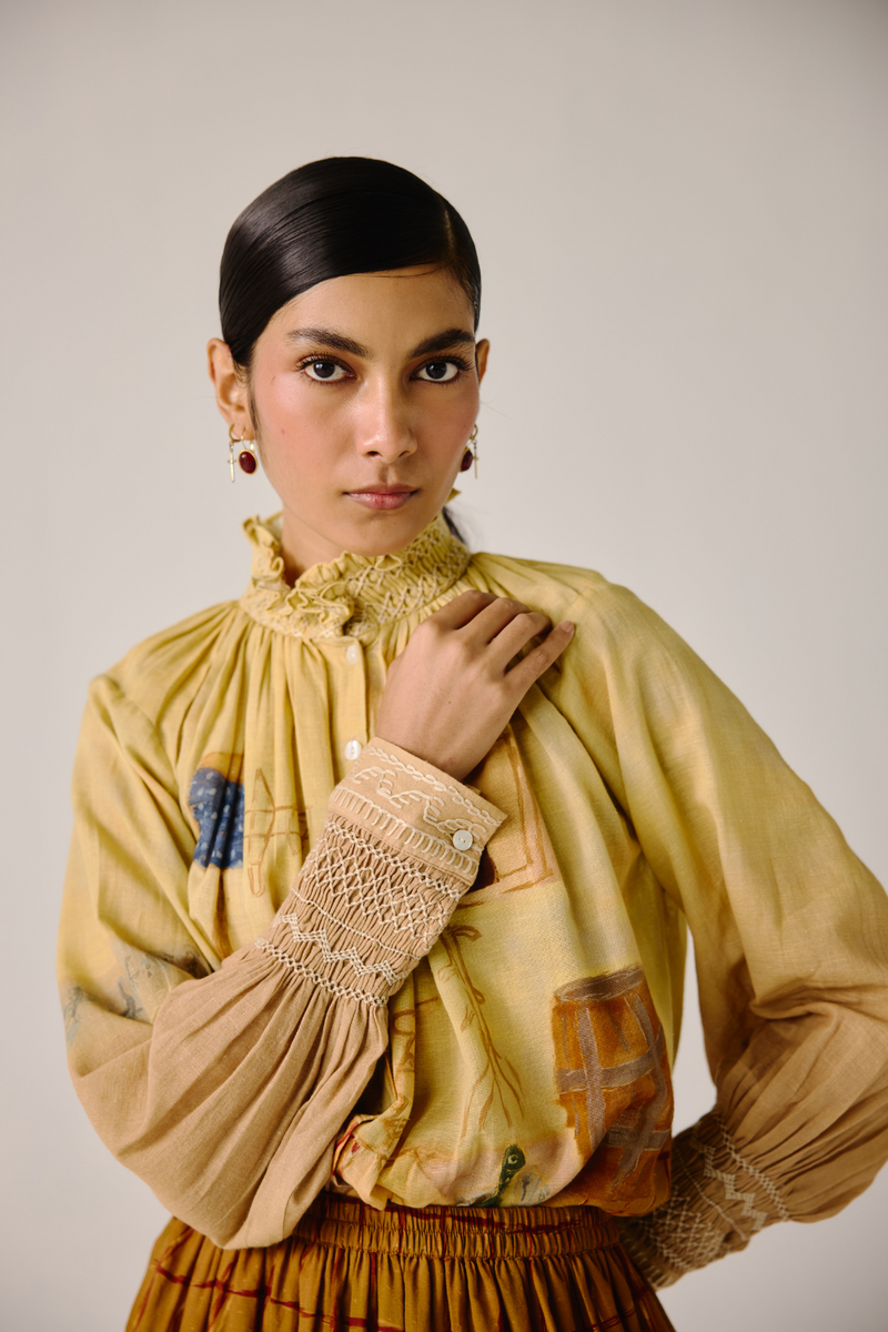 Farmer Top - Fisherman cotton by CORD for women in Singapore