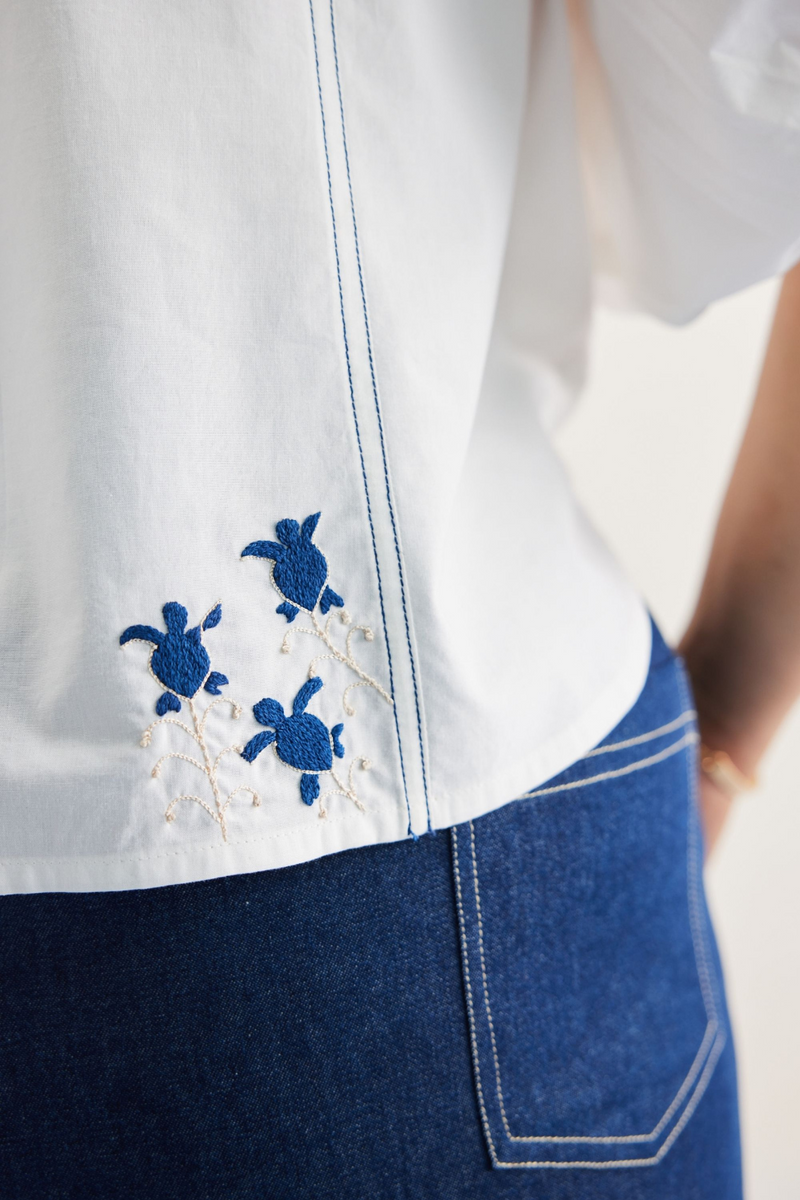 Sea Breeze Organic Cotton Top
