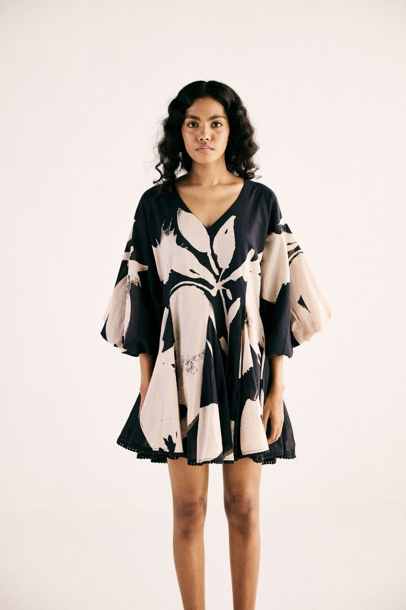 CANOPY DRESS cotton by Khara Kapas in black for women in Singapore