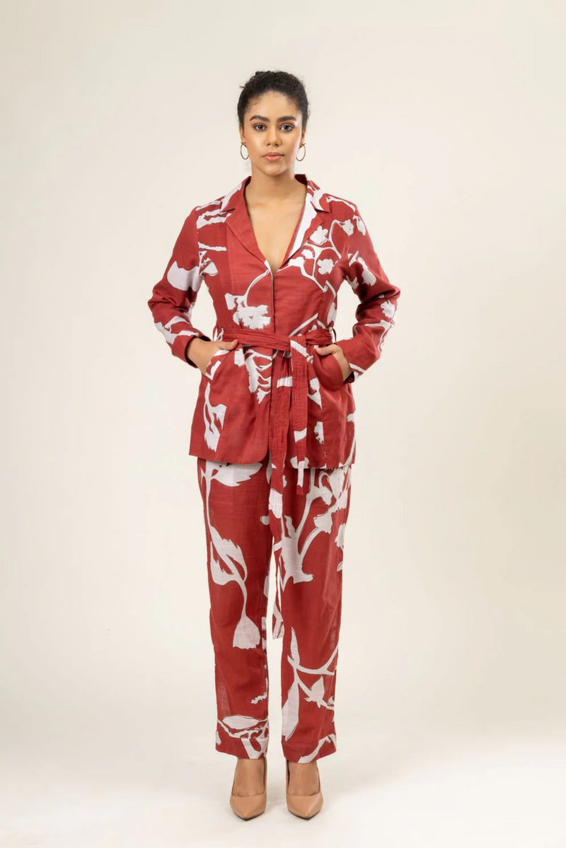 SYBIL PRINTED JACKET by Doodlage for women in Singapore