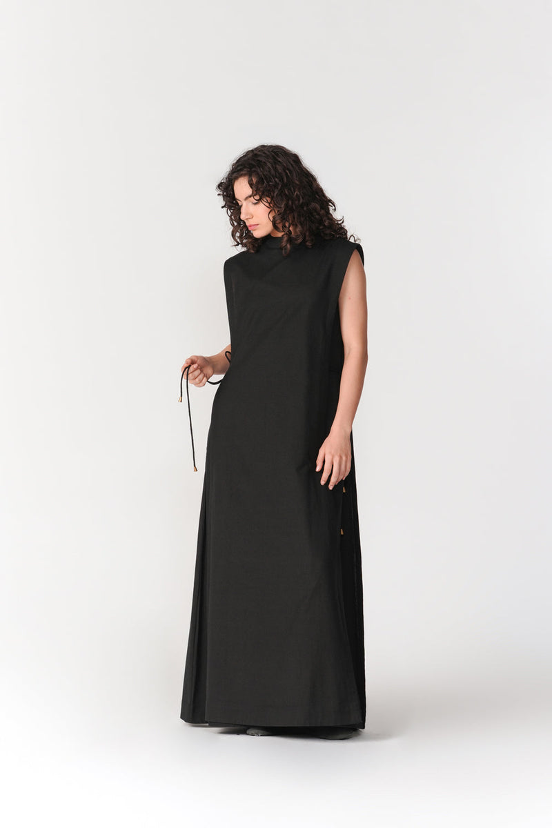 Layered Dress dress by Turn Black in black for women in Singapore