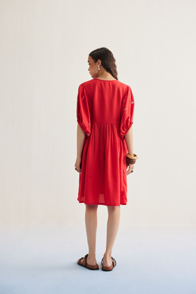Ocean Wilds Tencel Dress