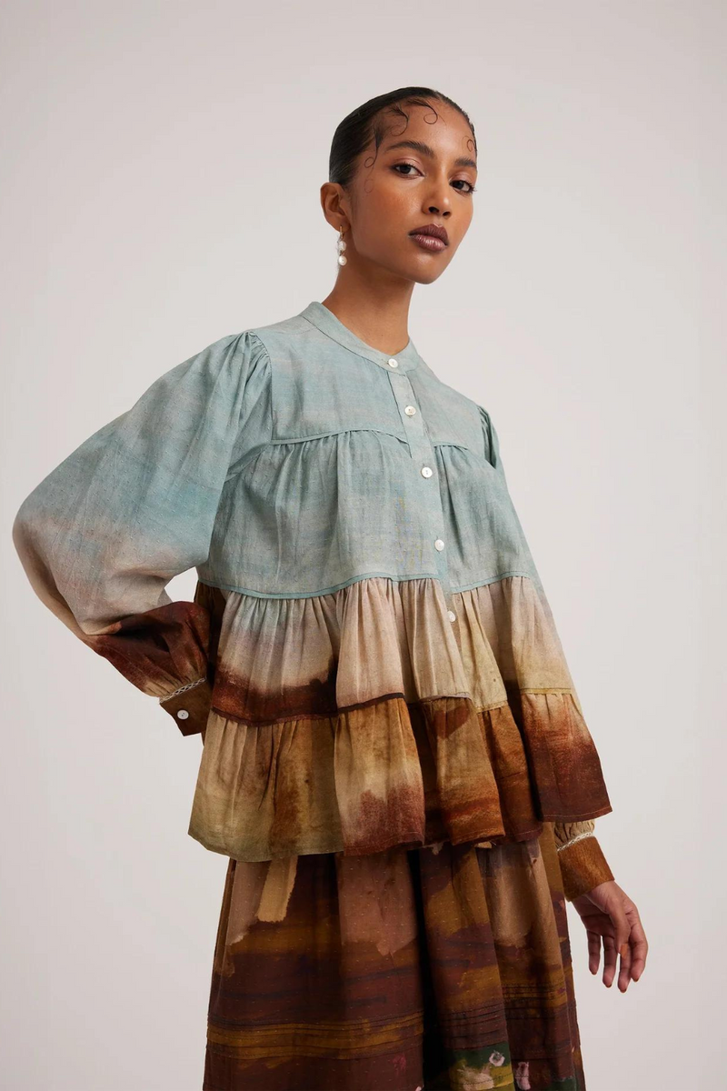 Tier Top-Blotch cotton by CORD for women in Singapore