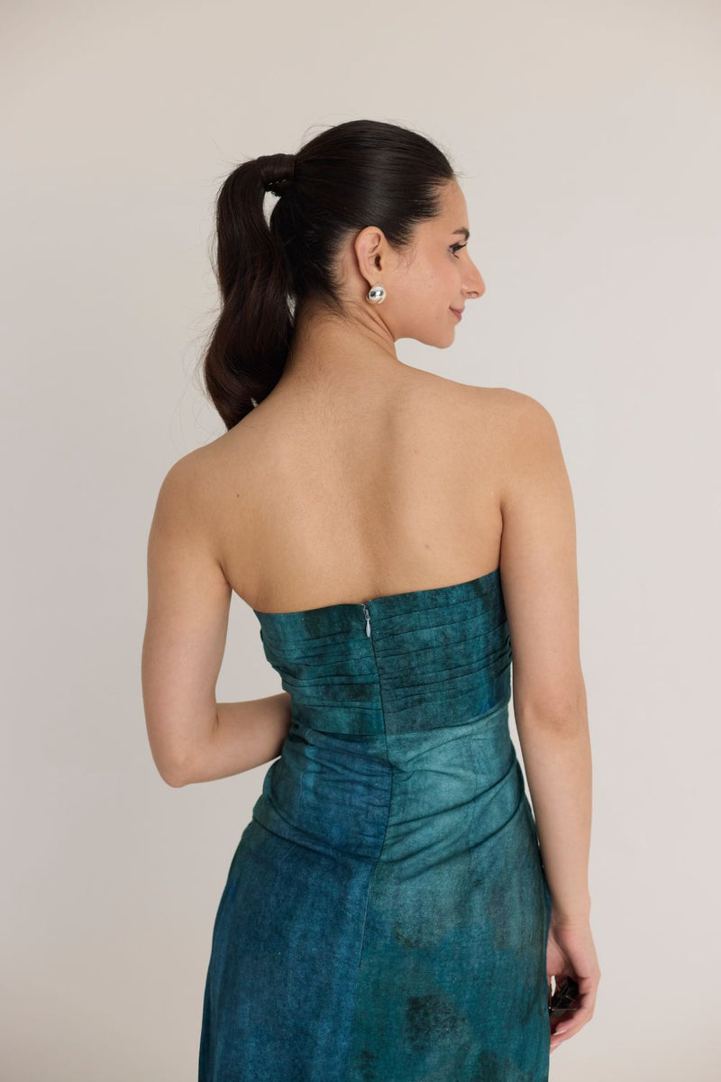 DILLY DALLY DRESS poplin by Yam in multi color for women in Singapore