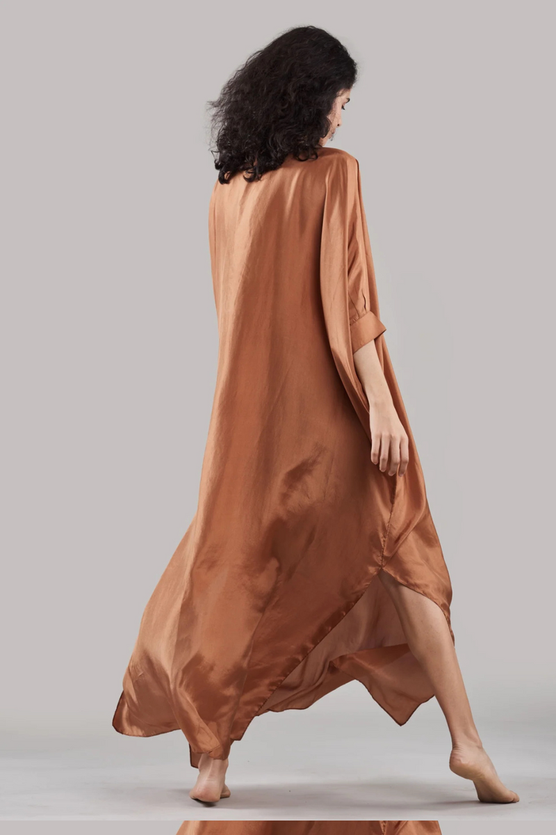 Lavi Kaftan silk Buy Lavi Kaftan from C&W | Tunics And Kaftan for Women by Ituvana in black color for women in Singapore