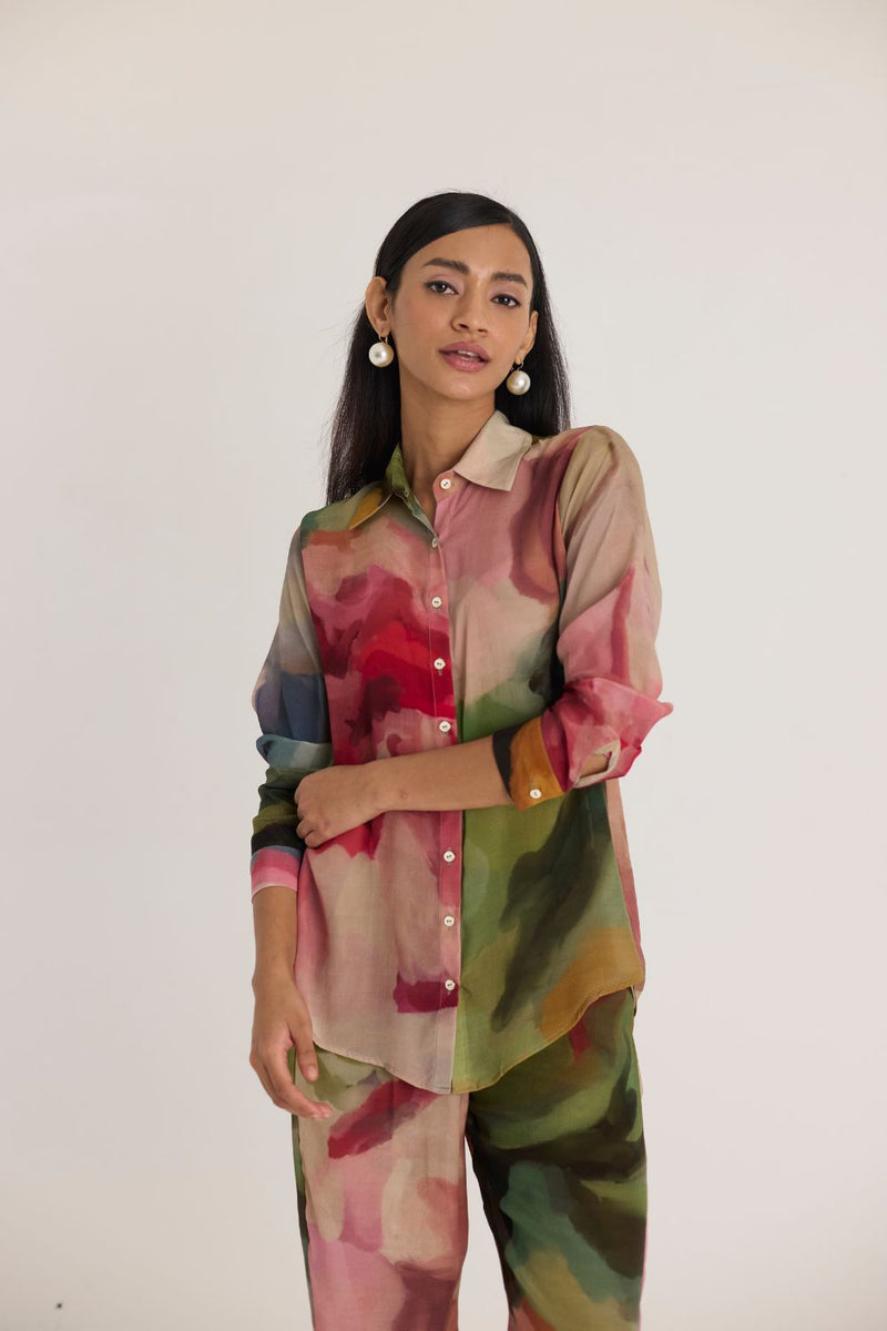 TILLY CO-ORD SET mul by Yam in multi color for women in Singapore