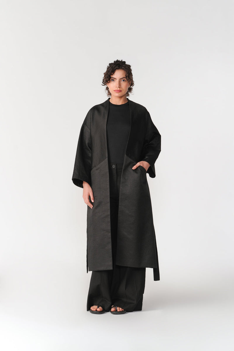 Naro Jacket jacket/overlay by Turn Black in black for women in Singapore