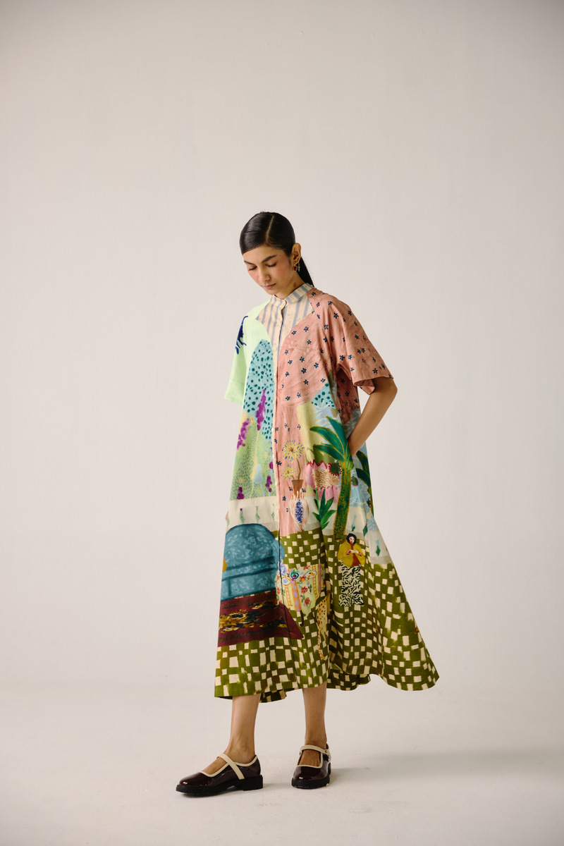 A-Line Long Dress - Alice cotton by CORD for women in Singapore