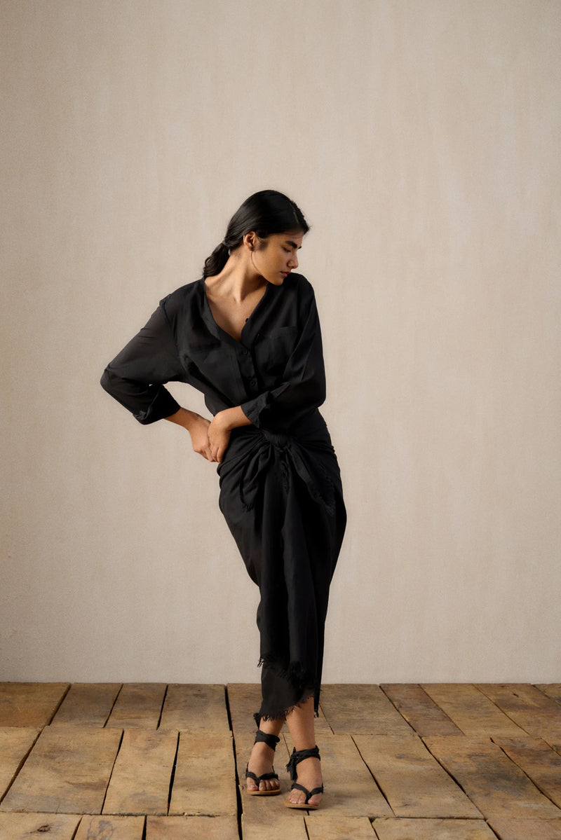 SHIBA MULMUL SARONG DRESS 100% cotton Buy SHIBA MULMUL SARONG DRESS from C&W | Dresses for Women by Ituvana in white color for women in Singapore