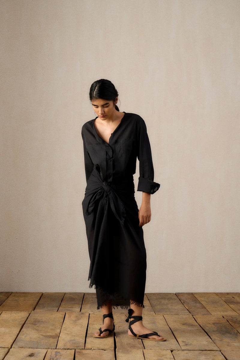 SHIBA MULMUL SARONG DRESS 100% cotton Buy SHIBA MULMUL SARONG DRESS from C&W | Dresses for Women by Ituvana in white color for women in Singapore