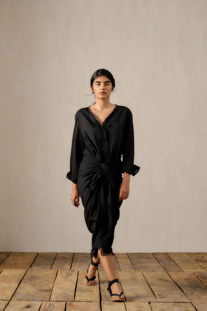 SHIBA MULMUL SARONG DRESS 100% cotton Buy SHIBA MULMUL SARONG DRESS from C&W | Dresses for Women by Ituvana in white color for women in Singapore