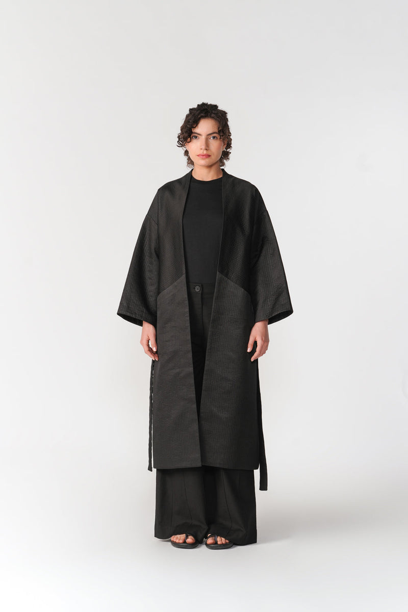 Naro Jacket jacket/overlay by Turn Black in black for women in Singapore