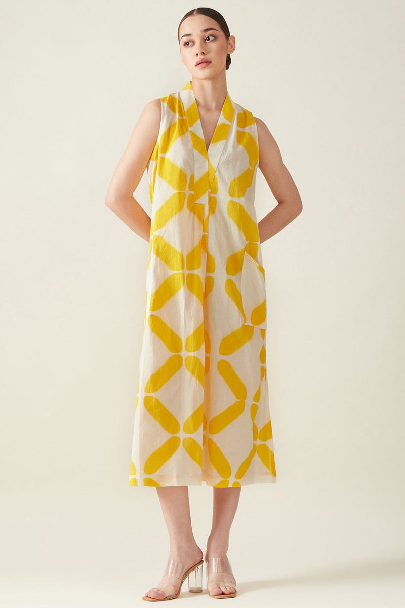 Summer A-line Dress cotton Dresses by Aavidi for women in Singapore