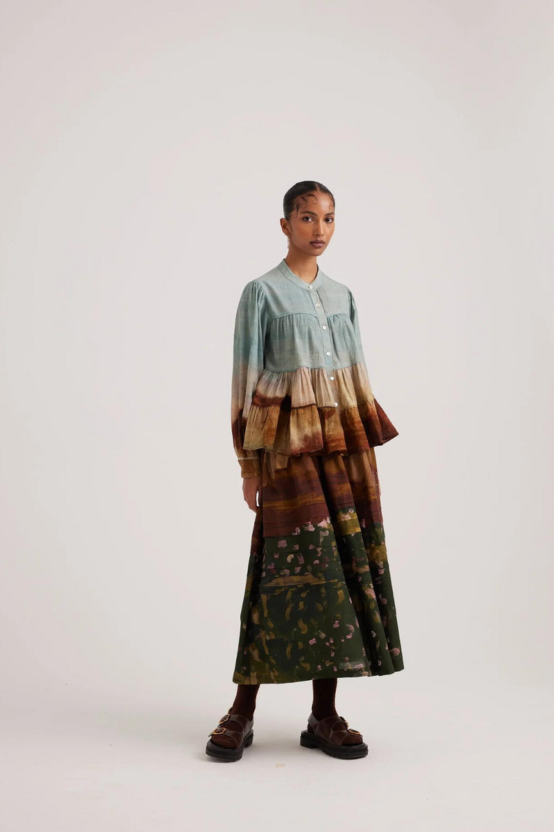 Tier Top-Blotch cotton by CORD for women in Singapore