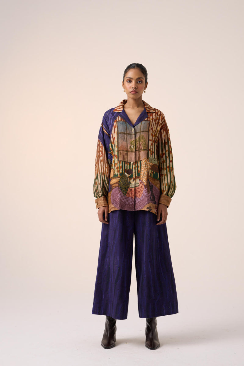 A-LINE SHIRT -HOME ALONE cotton by CORD for women in Singapore