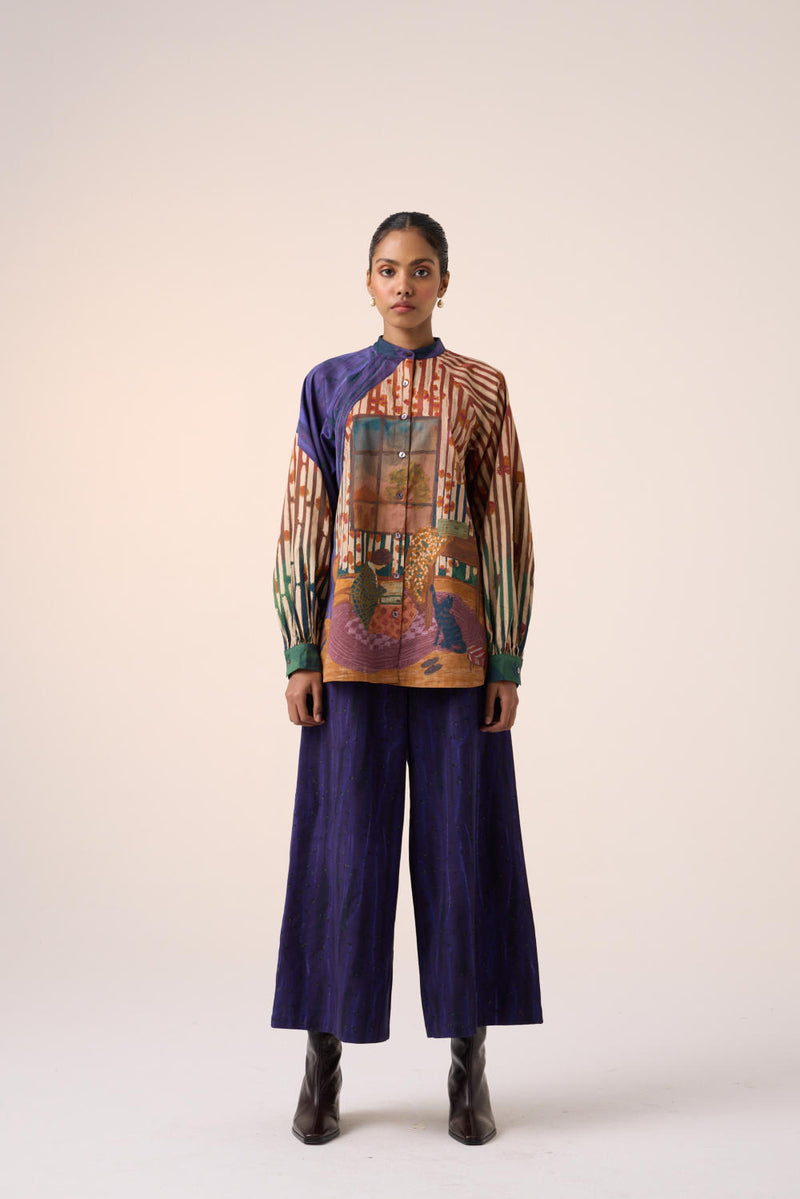 A-LINE SHIRT -HOME ALONE cotton by CORD for women in Singapore
