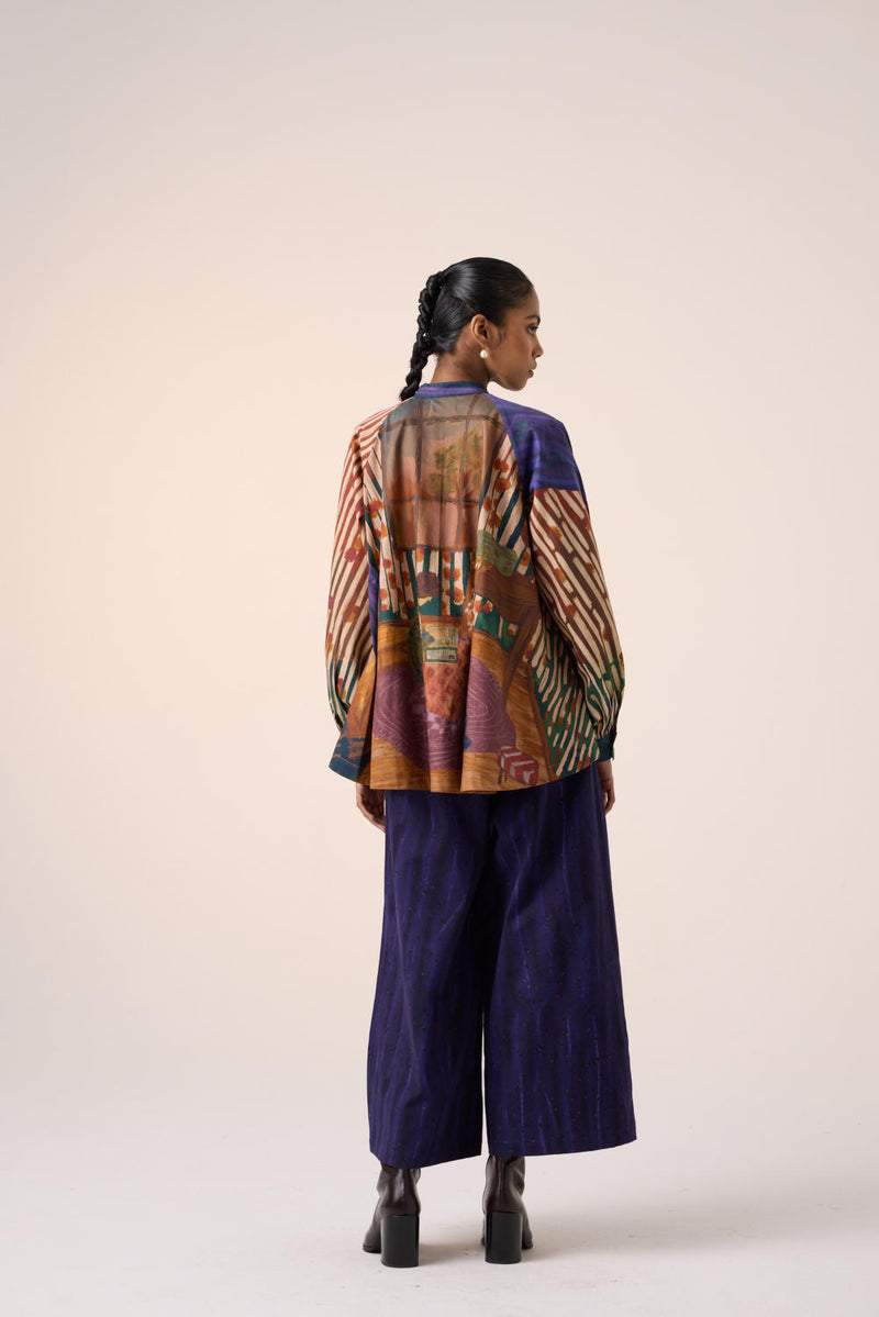 A-LINE SHIRT -HOME ALONE cotton by CORD for women in Singapore