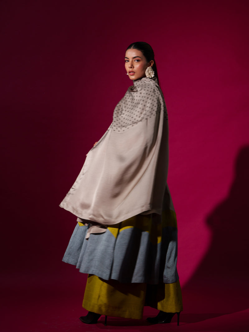 Infinity Dress-Grey + Leaf green + Teal mysore silk dresses by Stoique in grey, leaf green, teal for women in Singapore