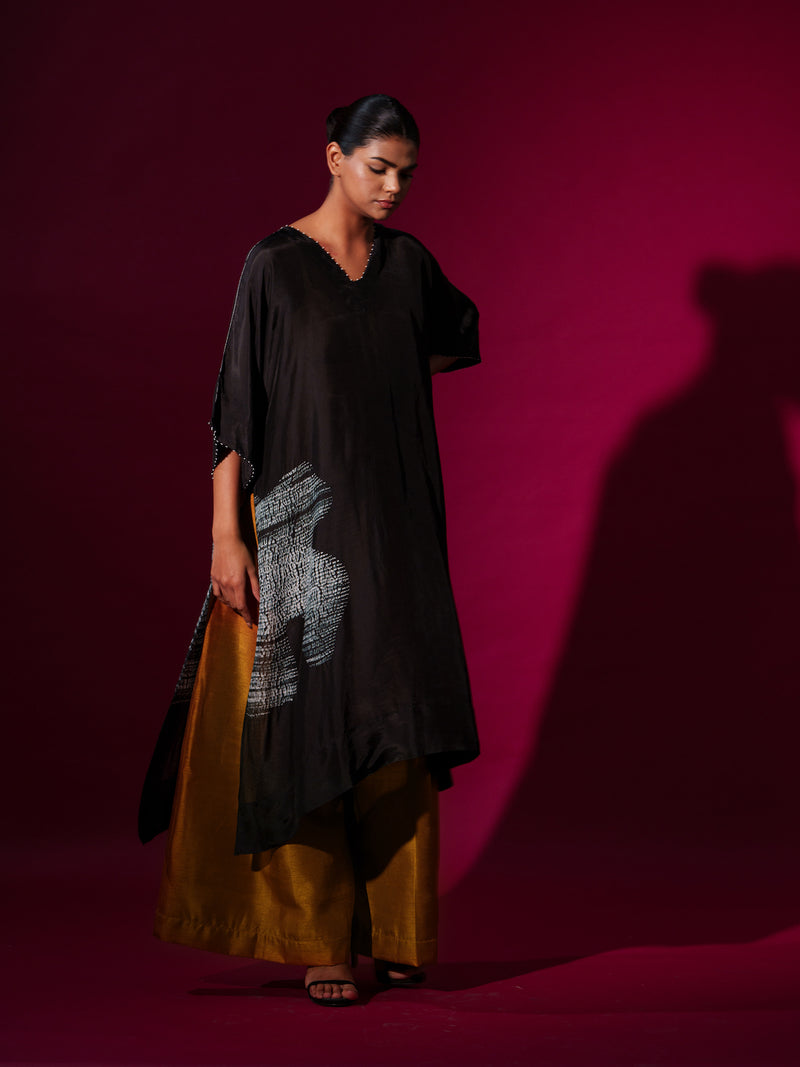 Luck Pants -Rust Orange mysore silk pants/trousers by Stoique in rust orange for women in Singapore