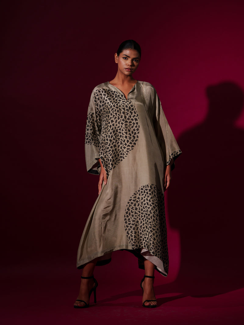 Pri Dress-Grey + Black cotton lycra dresses by Stoique in grey, black for women in Singapore