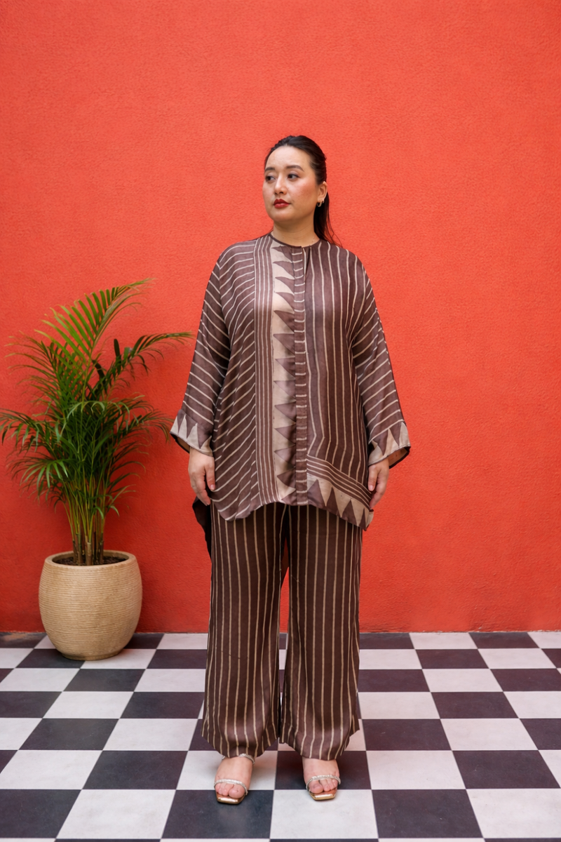 MATI Organic Brown Tunic Set