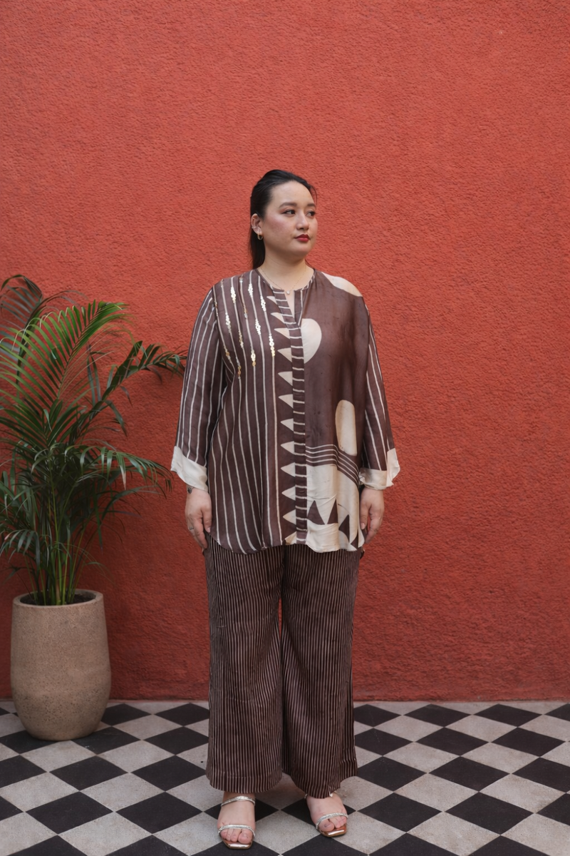 MATI Organic Brown Co-ord Set